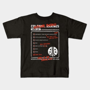 Ultimate Badass Checklist Kids T-Shirt